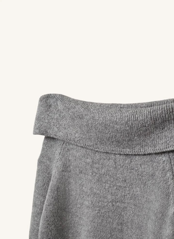 Sofie Schnoor - Sawasy Schulterfreier Pullover | Grau