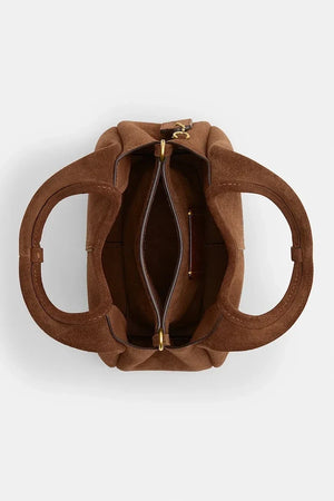 Coach kadın crossbody süet çanta Suede Lana Shoulder Bag 19