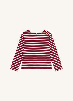 Petit Bateau - Organische Baumwoll-Button-Collage | Rot