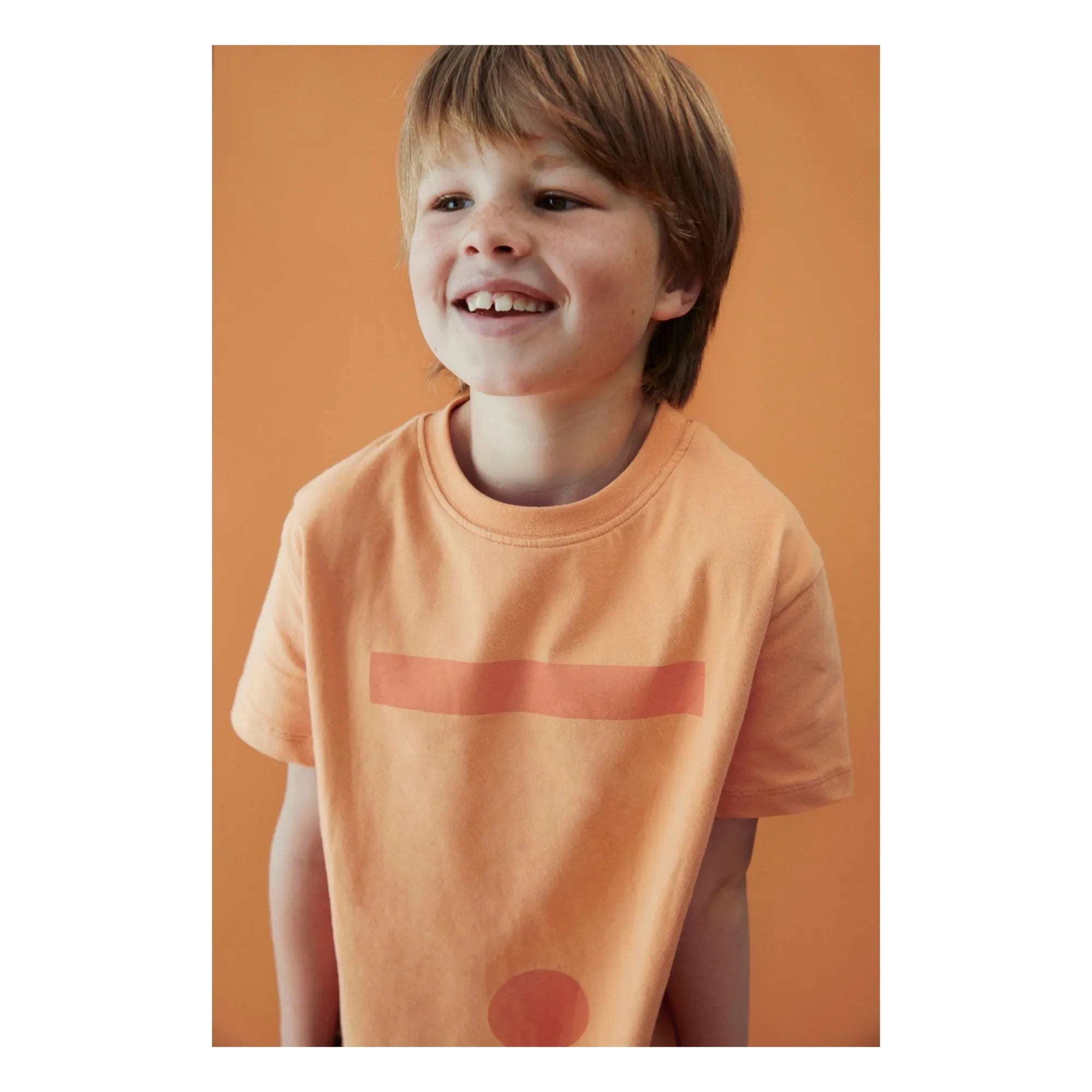 Gray Label - Logo T-Shirt Bio-Baumwolle | Aprikose