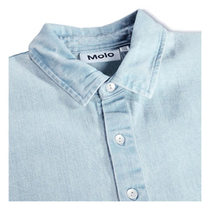Molo - Richie Bio-Baumwollhemd | Denimblau
