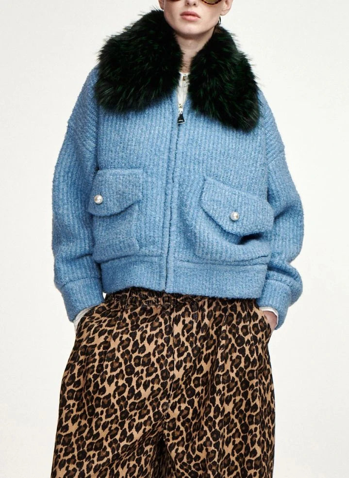 Essentiel Antwerp - Kanada Cardigan | Blau