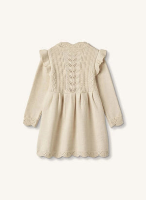 Fliink - Alilly Strickkleid | Ecru