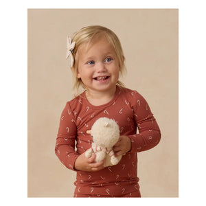 Quincy Mae - Rouge Braun Pyjama-Set
