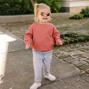 Babiators Polarised Navigator Sunglasses - Perfectly Papaya-Sunglasses-Perfectly Papaya-0-2y (Junior) | Natural Baby Shower