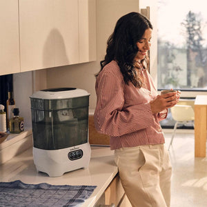 Baby Brezza Steriliser Dryer Advanced - Black & White-Sterilisers-Black & White- | Natural Baby Shower