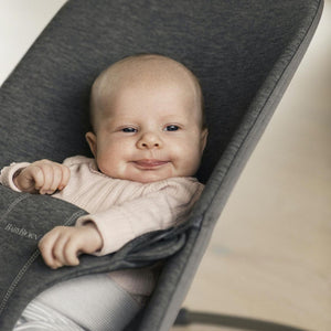 BabyBjorn Bouncer Bliss - 3D Jersey - Charcoal Grey-Baby Bouncers- | Natural Baby Shower