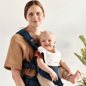 BabyBjorn Harmony Baby Carrier Bib - White-Baby Carrier Inserts- | Natural Baby Shower