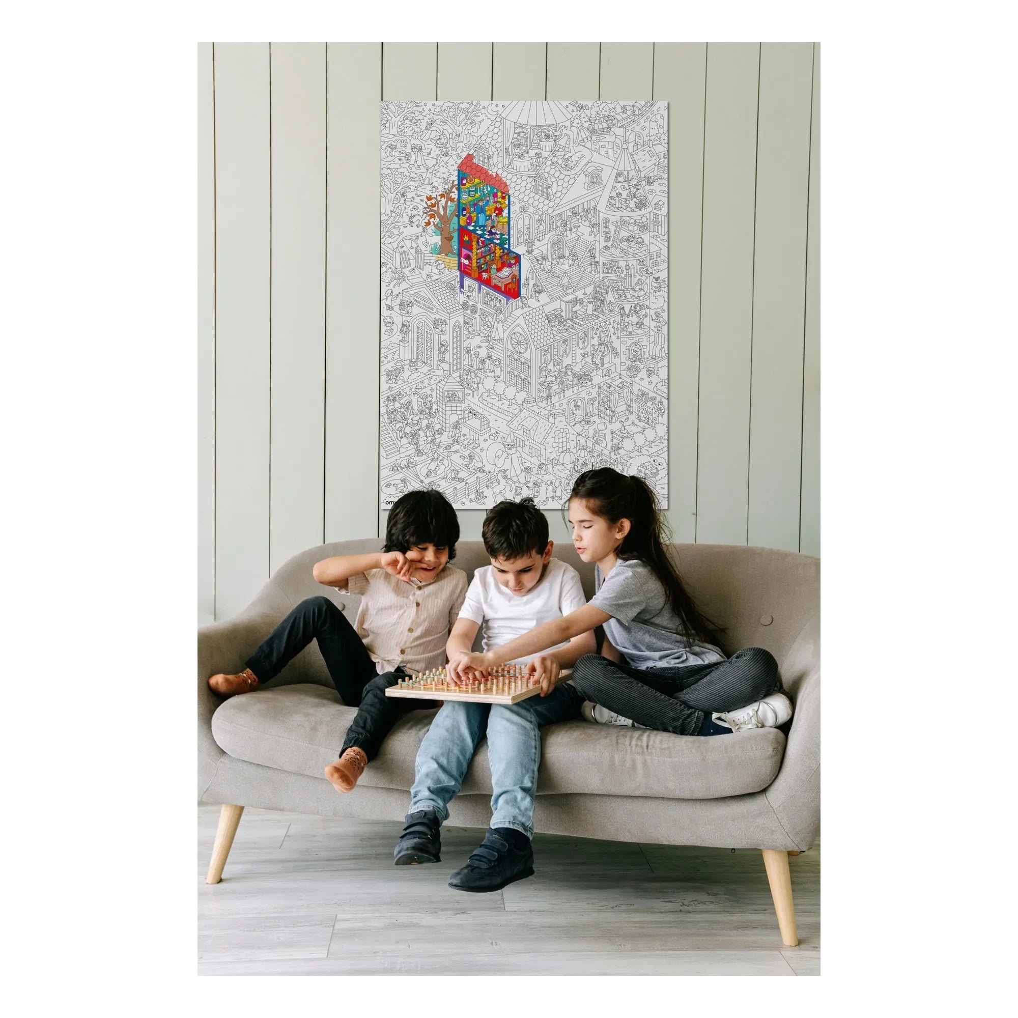 Omy - Magic College Riesenposter | Lila