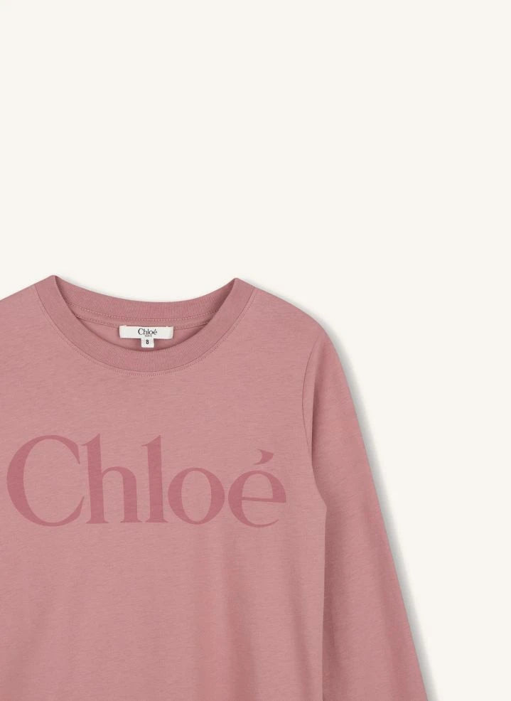 Chloé - Chloé Bio-Baumwoll-T-Shirt | Staubrosa