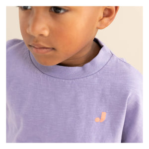 Jenest - Oversize T-Shirt Ben En Route Bio-Baumwolle | Lila