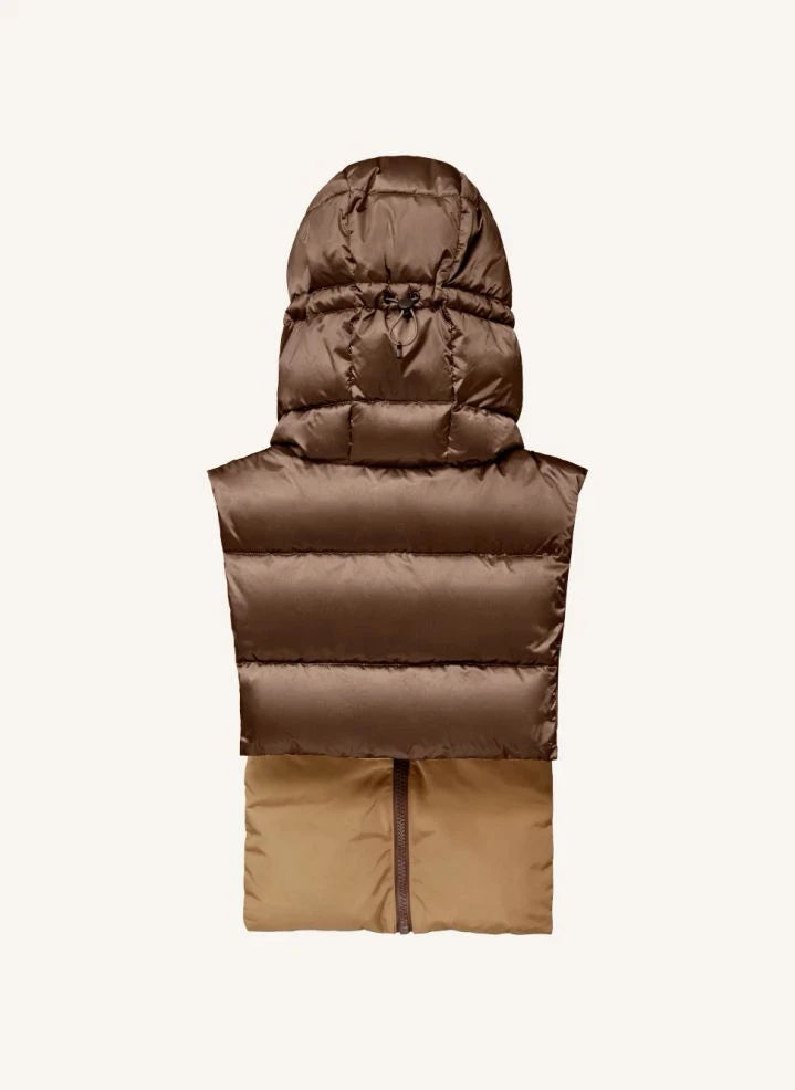 Fudoon - Wendbare, gepolsterte Kapuzenjacke | Bronze