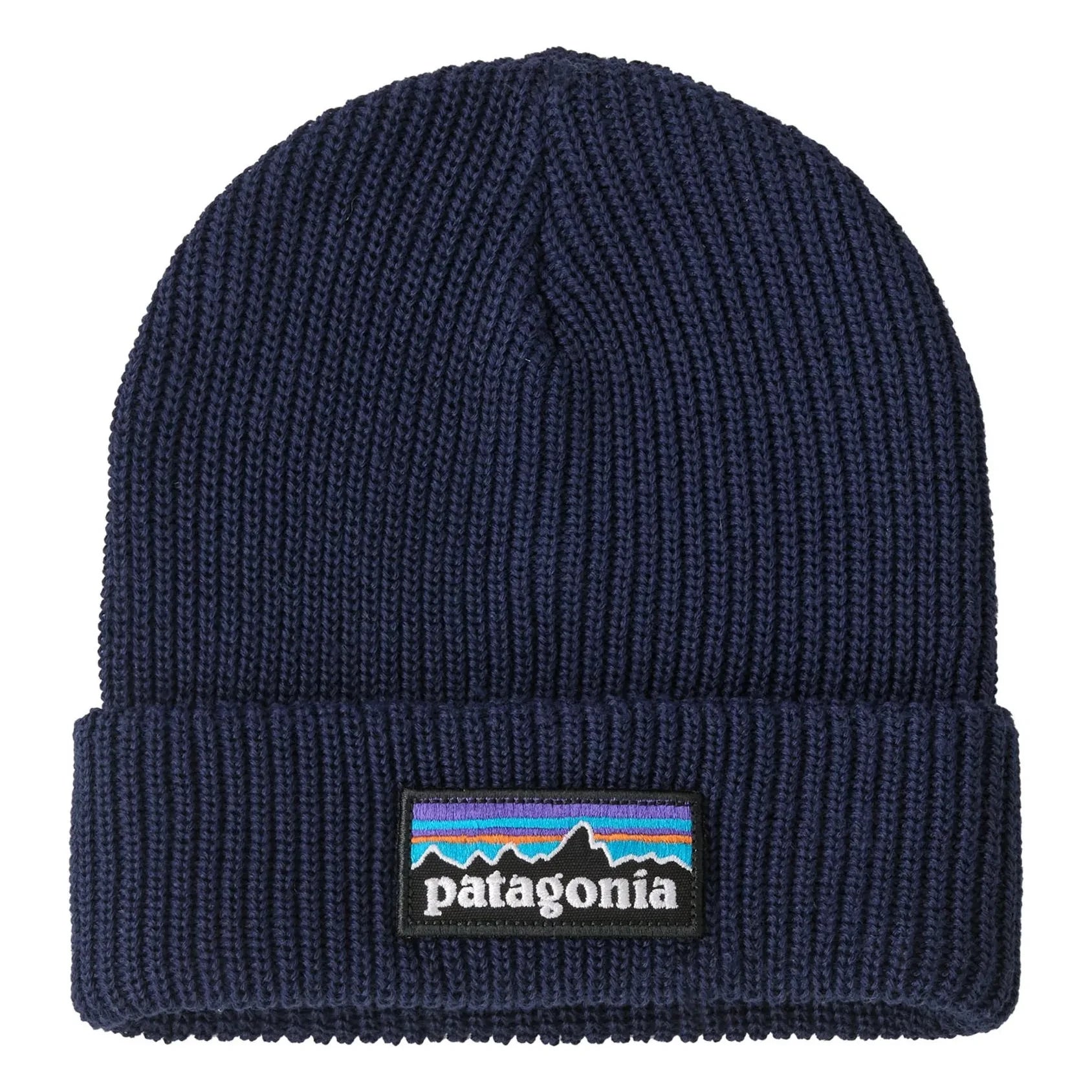 Patagonia – Mütze mit recyceltem Faser-Logo | Marineblau