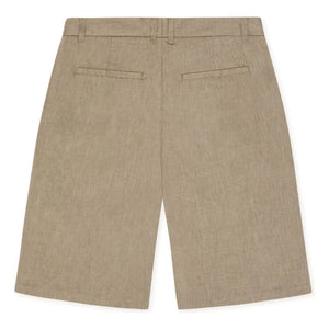 Les Deux – Plissierte Reece Shorts | Grün