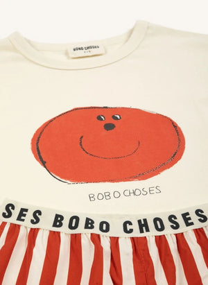 Bobo Choses - Bobo Choses Bio-Baumwoll-T-Shirt- und Hose-Set | Rot
