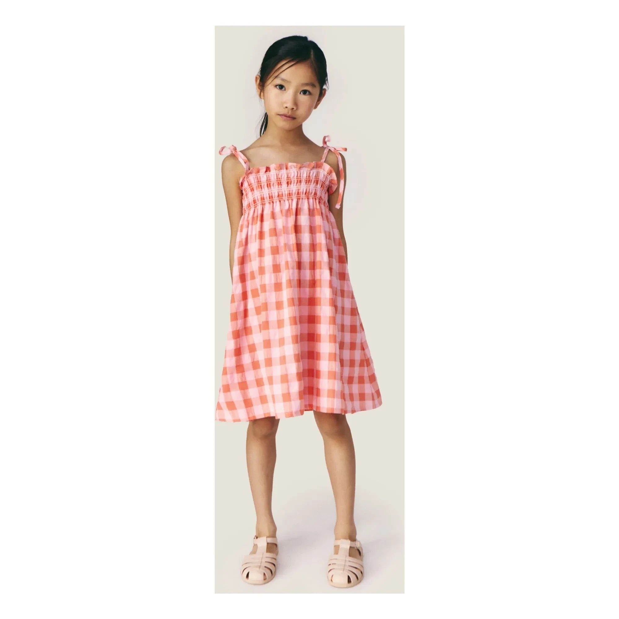 Mipounet - Vichy-Kleid Mirelle | Rosa