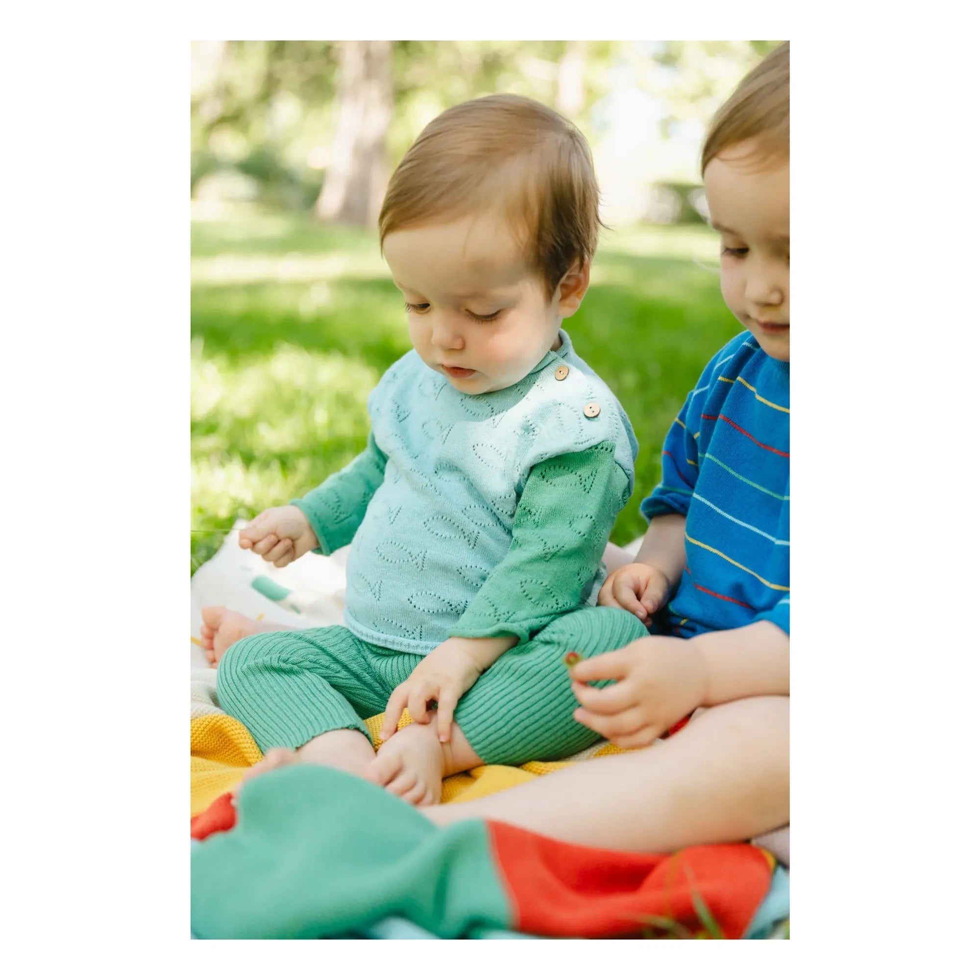 Bayiri - Unterwasser-Bio-Baumwollpullover | Grün