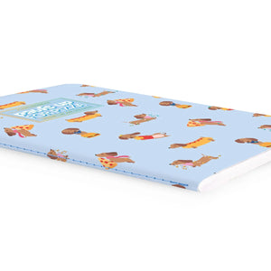 Legami - Çizgisiz A5 Defter - Resimli Sert Kapak - Köpek