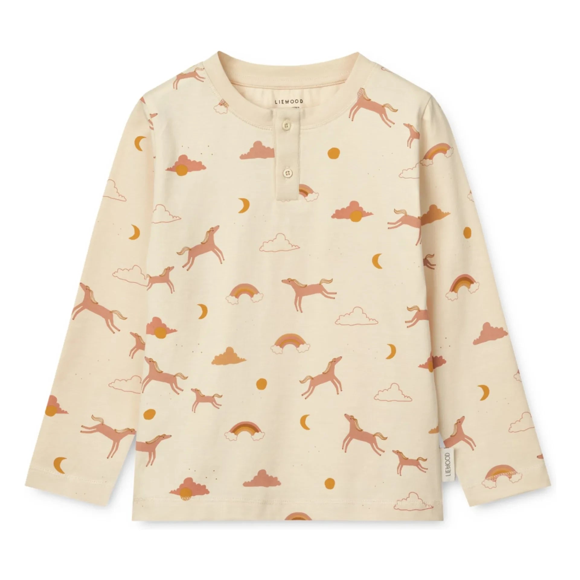 Liewood - Wilhem Dream Bio-Baumwolle Pyjama | Creme