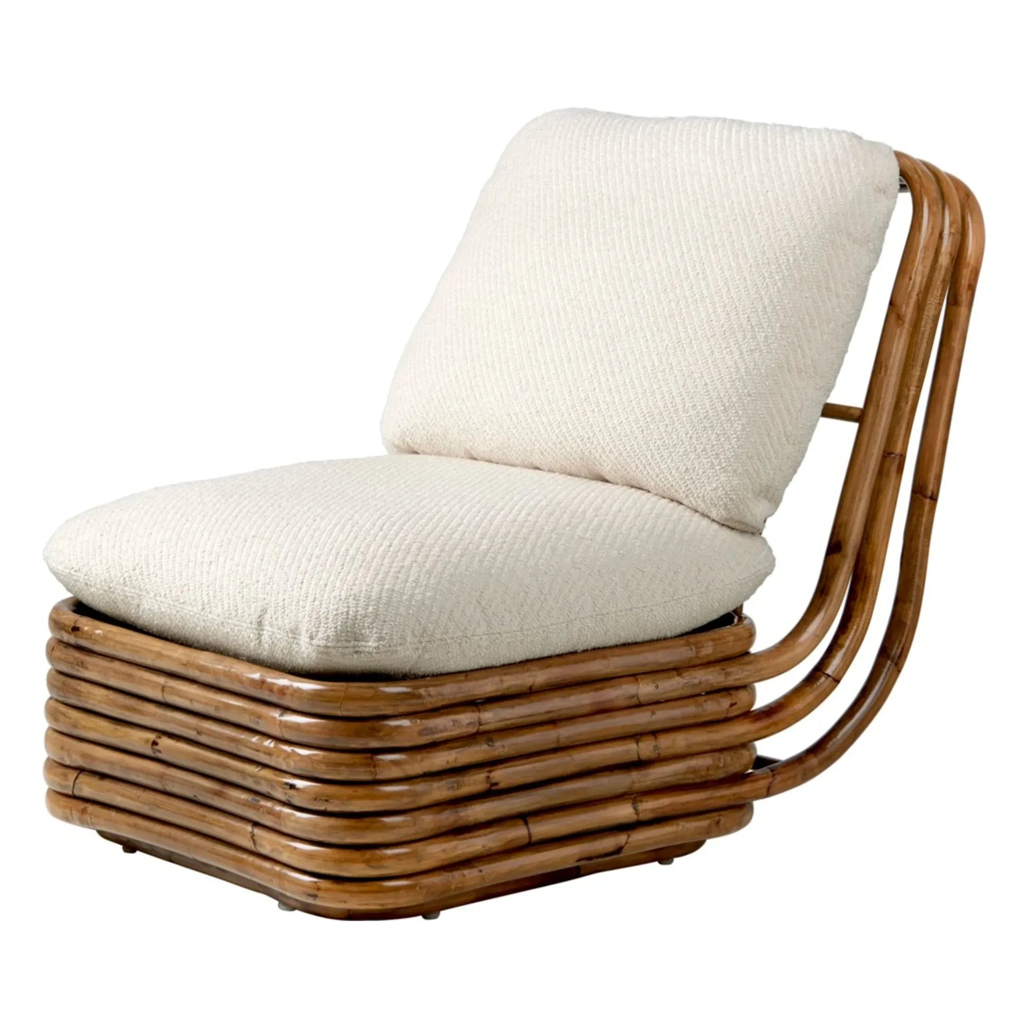 Gubi - Bohemian 72 Lounge Chair, Gabriella Crespi | Weiß
