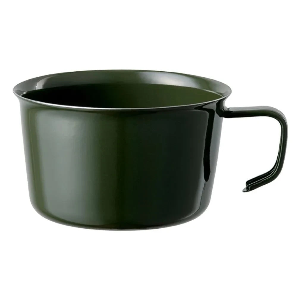 Kinto - Foris Emaille-Tasse | Waldgrün