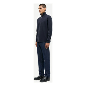Samsoe Samsoe - Gunan Half-Zip-Sweatshirt | Dunkelblau