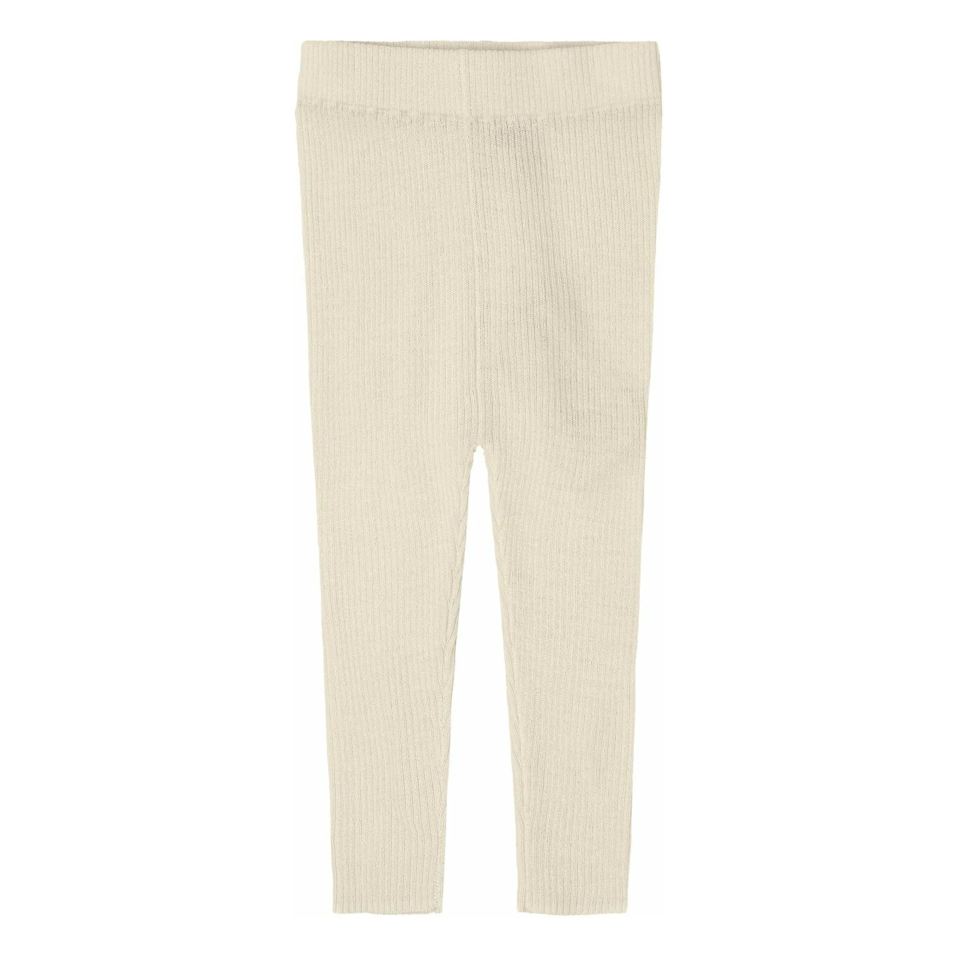 FUB - Gerade Merinowoll-Leggings | Ecru