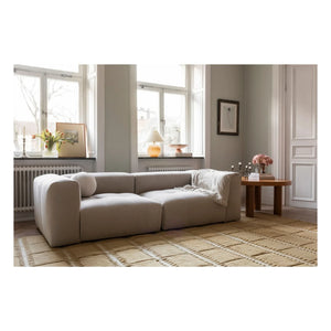Layered - Wollteppich Lilly | Senf