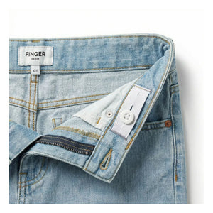 Finger in the nose - Bermuda Denim Dua | Helles Denim