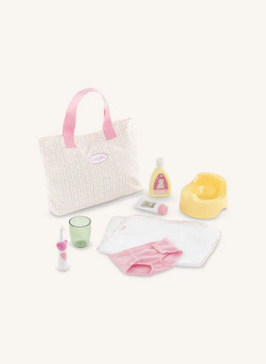 Corolle - Tulpen Baby Wickelzubehör Set | Rosa