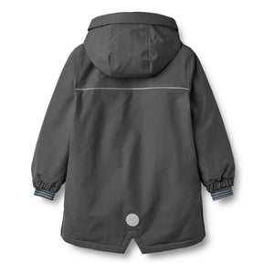 Wheat - Parka aus recycelter Faser | Schwarz