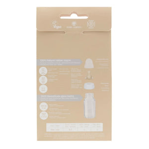 Hevea - Baby-Glasflasche 240 ml - 2er-Set