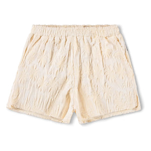 Molo - Angela Palm Frottee-Shorts | Ecru