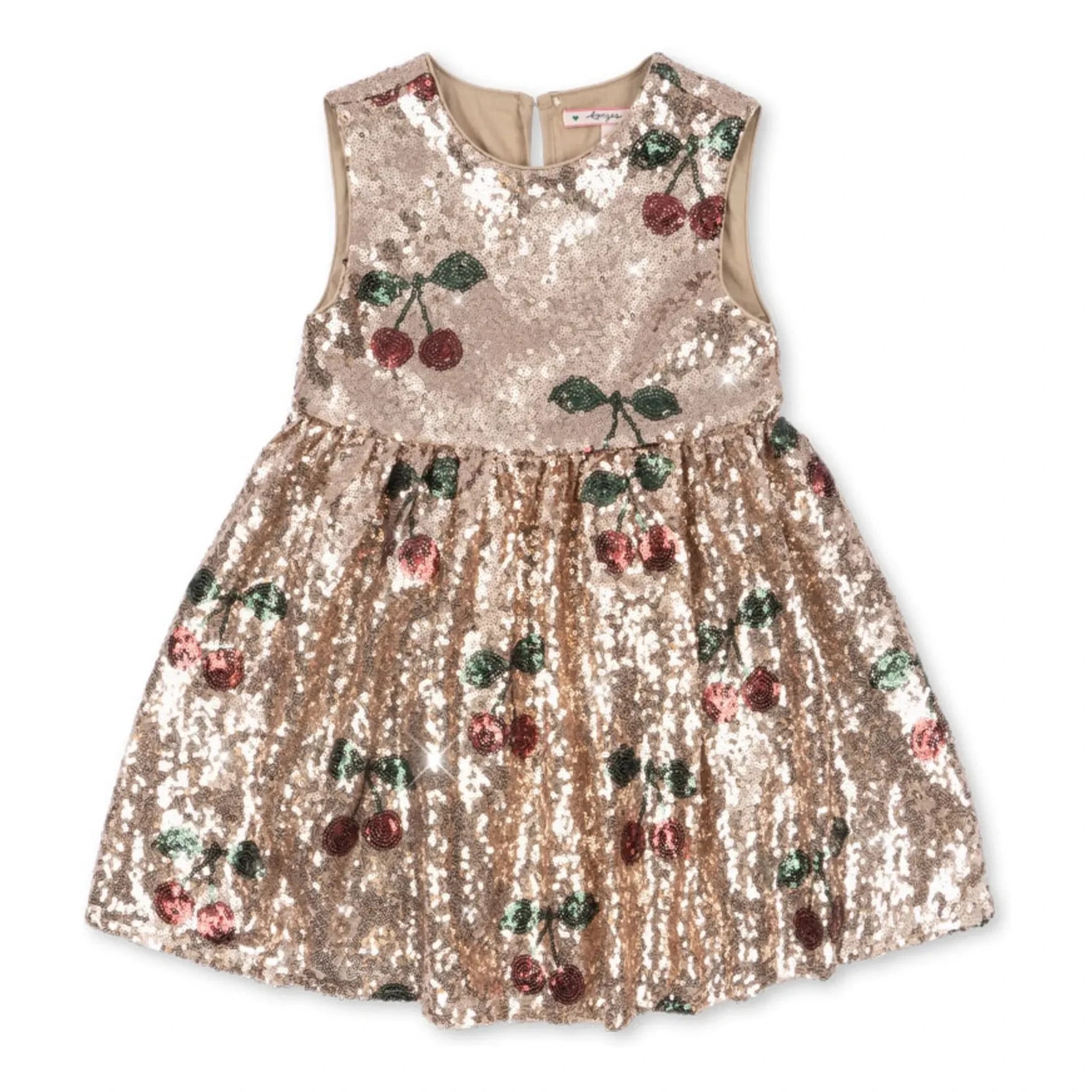 Konges Sløjd - Starla Cerises Paillettenkleid | Gold