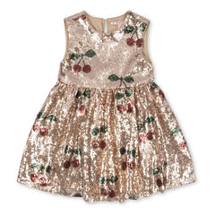Konges Sløjd - Starla Cerises Paillettenkleid | Gold