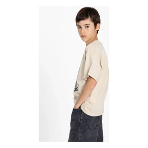 Hundred Pieces - Finn Bio-Baumwoll-T-Shirt | Beige