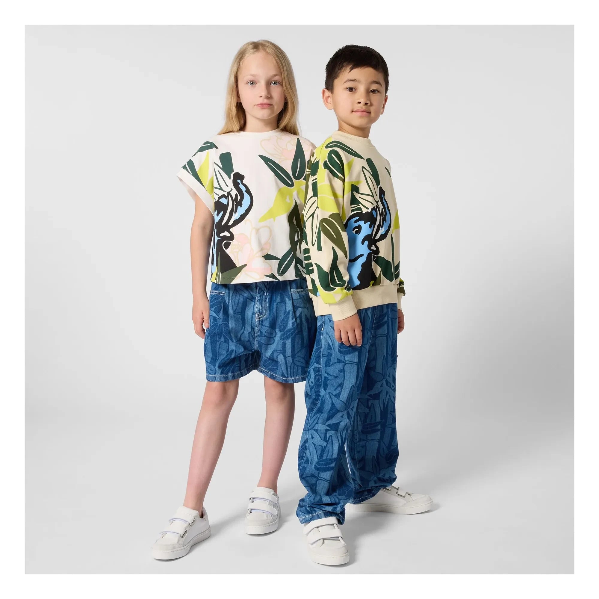 Kenzo - Jean Eden Jungle Bamboo | Blau