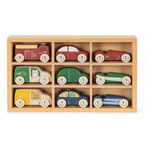 Konges Sløjd - FSC Holzautos - 9er-Set