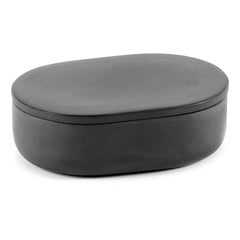 Serax - Runde Box mit Deckel | Dunkelgrau