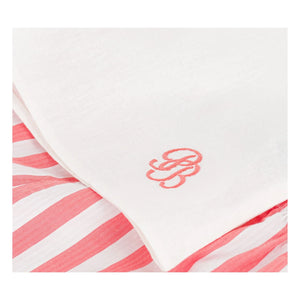 Petit Bateau - Keten Lacivert Yakalı Pijama Şortu | Coral