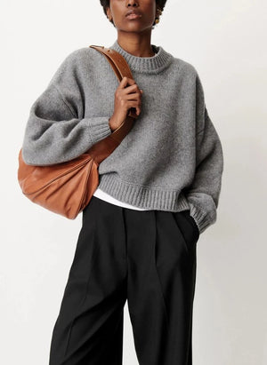 Sessùn - Spero Wollpullover | Grau