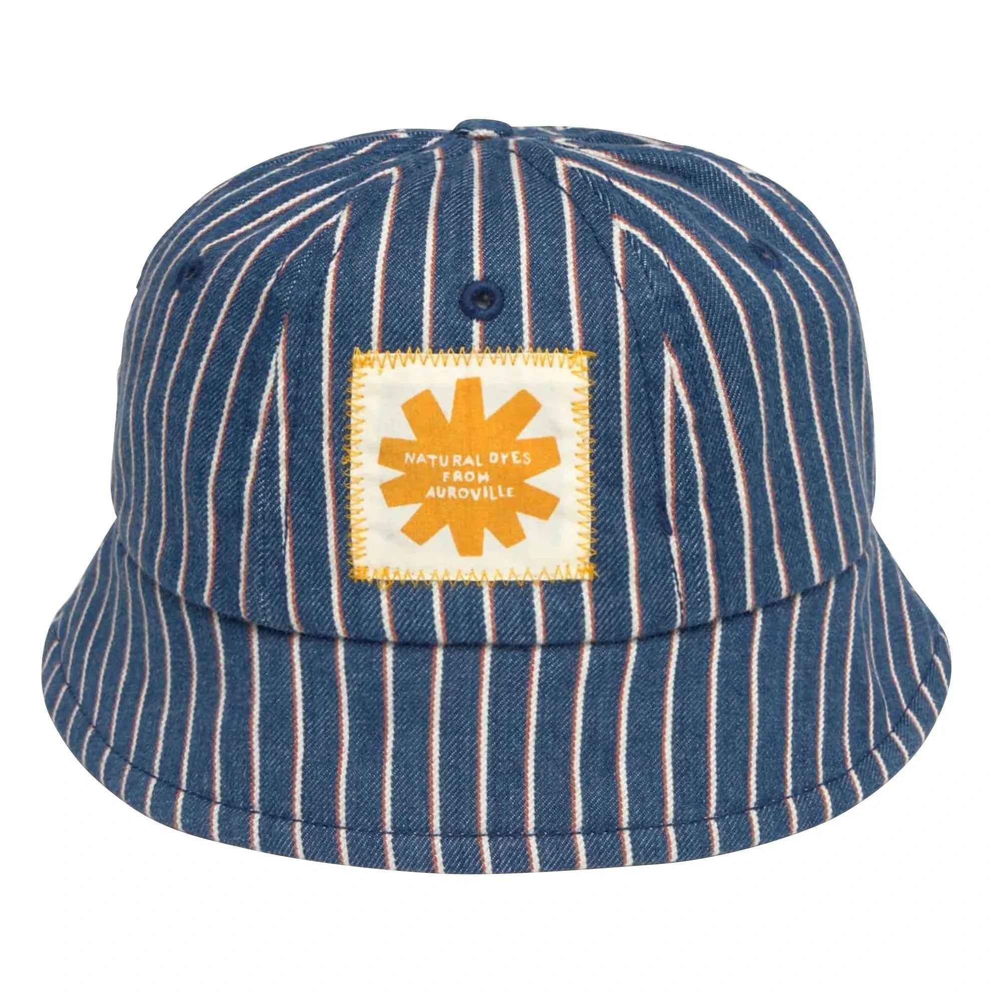 Thinking Mu - Norfeu Gestreift Bob Bio-Baumwolle | Blau