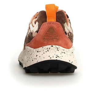 Flower Mountain - Yamano 3 Uni Wildleder, Nylon und bedruckter Sportschuh | Beige