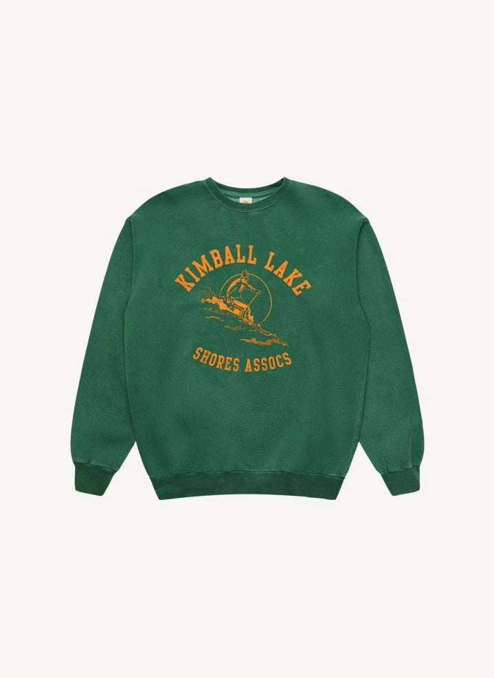 Wild Donkey - Pamuk Sweatshirt | Yeşil su