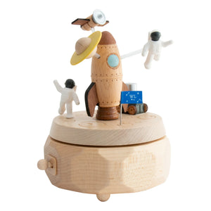 Wooderful life - Space Explorer Holz-Spieluhr