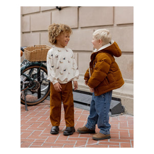 Rylee + Cru - Noel-Hunde-Sweatshirt | Elfenbein
