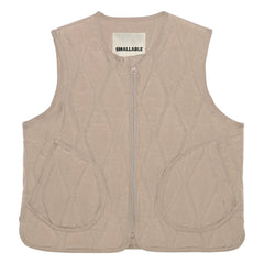 Smallable Kid - Ärmellose Stepp-Cheer-Jacke | Dunkelgrau