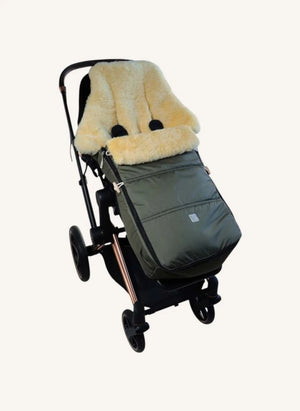 Kaiser - Dublas 2.0 universeller Lammfell-Fußsack | Khaki