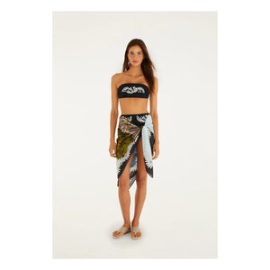 Farm Rio - Gelbe Bluse | Blau
