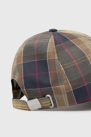 Barbour Tartan Sports Cap Pamuklu Vizörlü Şapka
